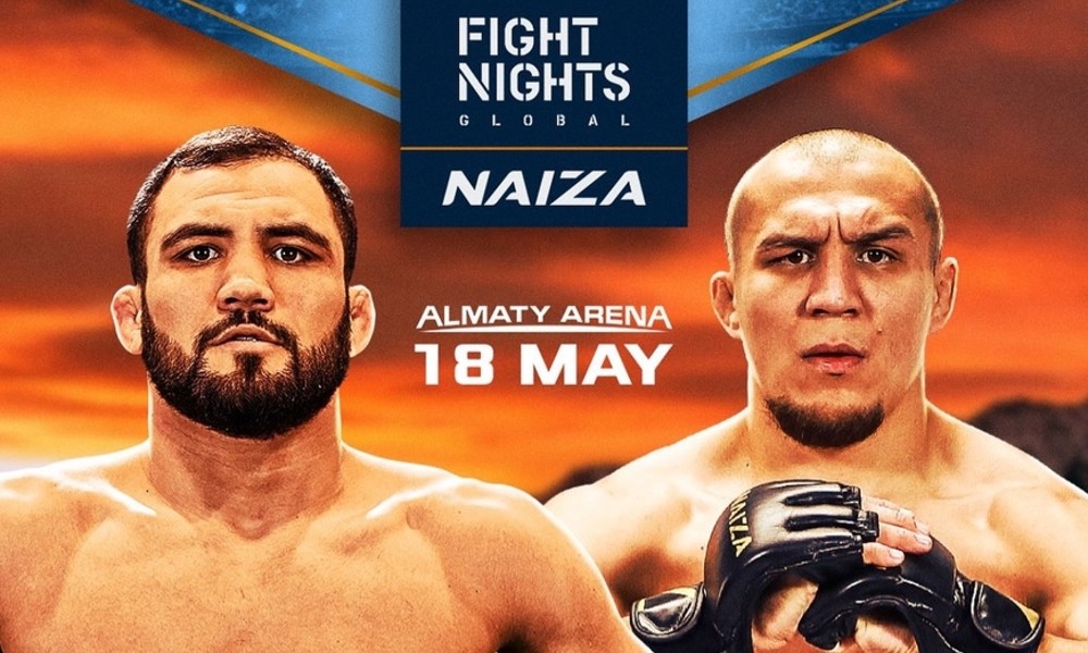 Три титульника на совместном турнире NAIZA и Fight Nights в Казахстане. Подробности ивента 18 мая