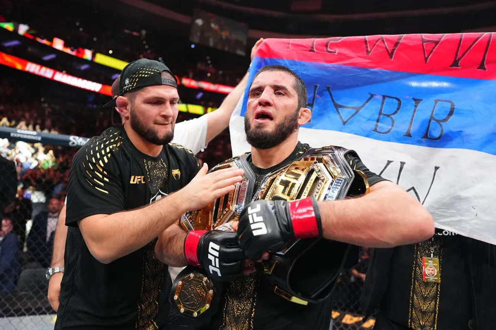 Махачев побил рекорд Силвы, но с трудом победил Гэрри: итоги UFC 330