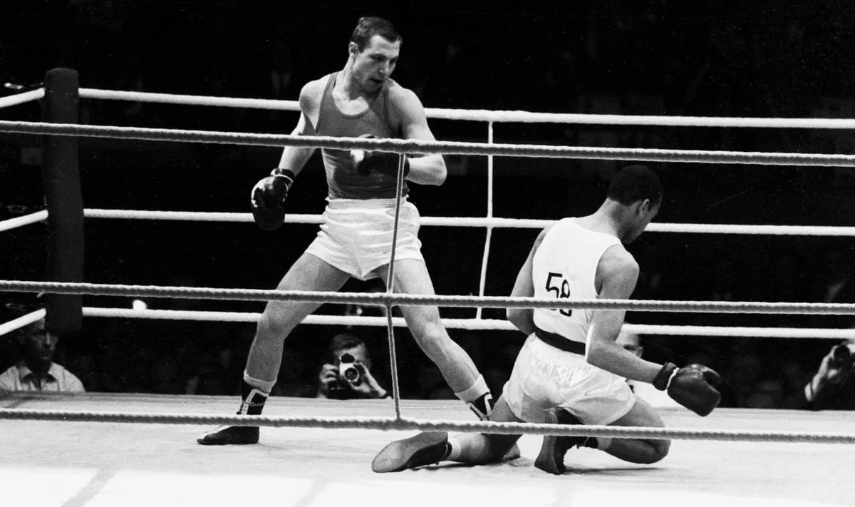 Валерий Попенченко в финале чемпионата Европы 1965 года
