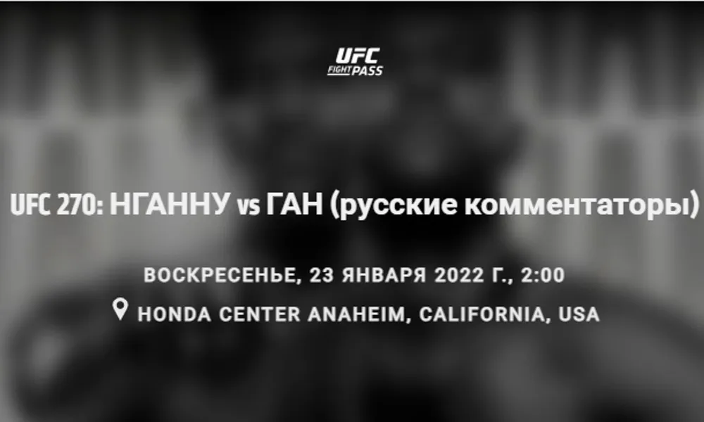 UFC Fight Pass