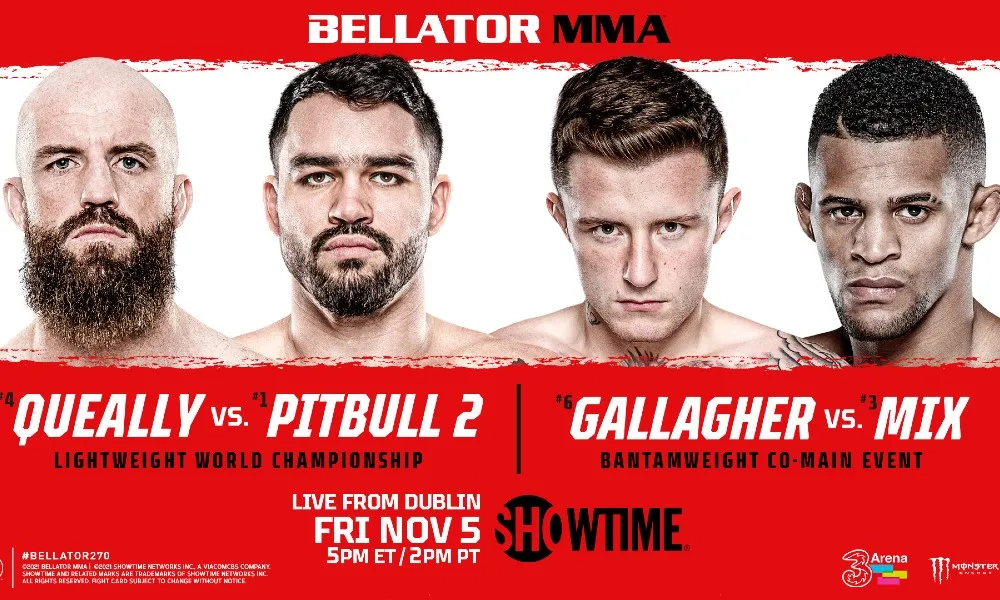 Bellator 270: Патрики Фрейре — Питер Куилли