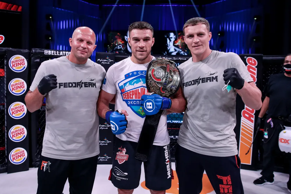 Фёдор Емельяненко и братья Немковы