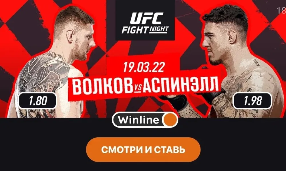 Смотреть бой Волков – Аспиналл бесплатно