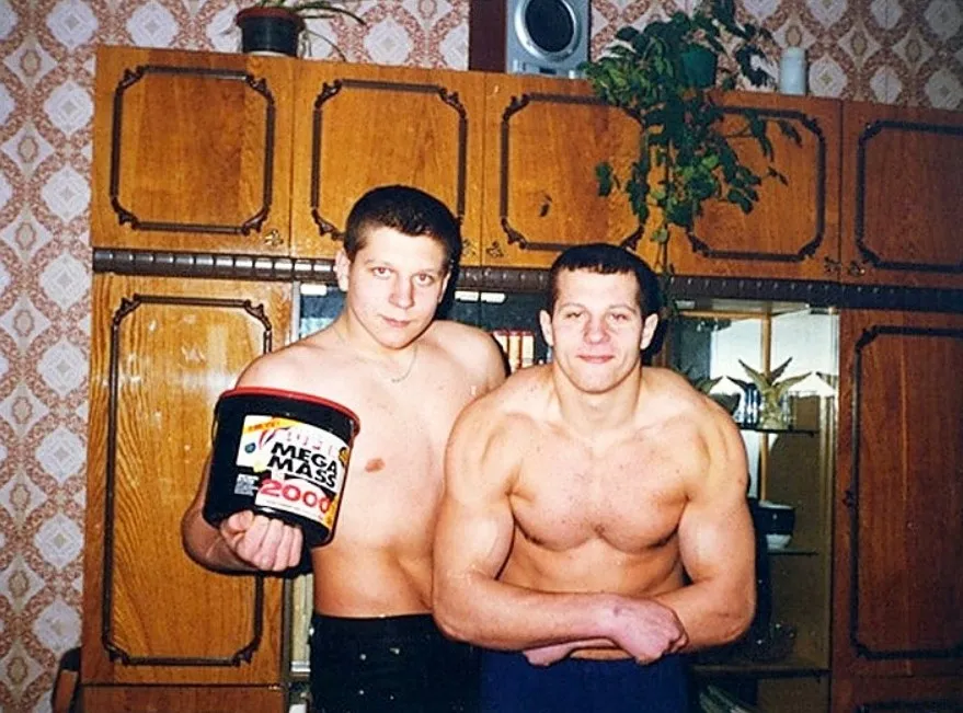 Александр и Федор Емельяненко