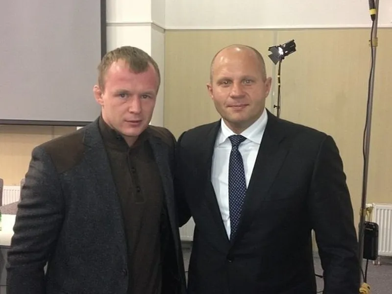 Александр Шлеменко и Федор Емельяненко