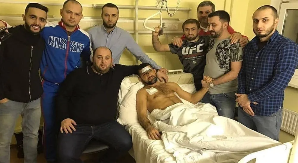 После избиения