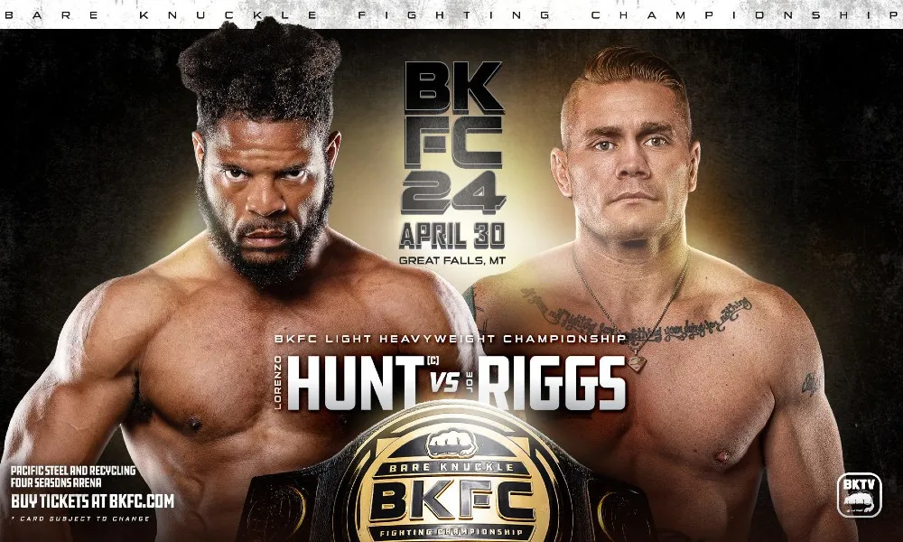 Bare Knuckle 24: Лоренцо Хант — Джо Риггс