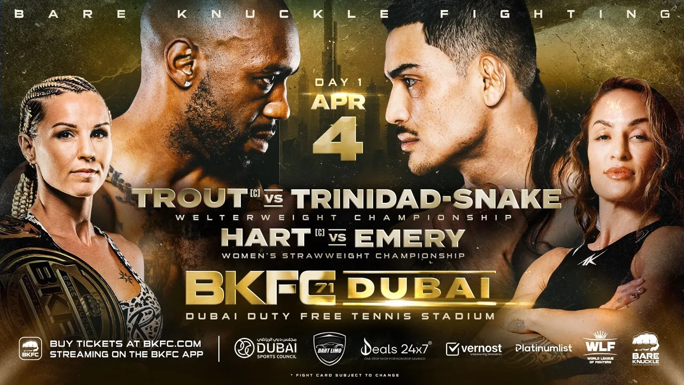 BKFC Fight Night Dubai Day 1