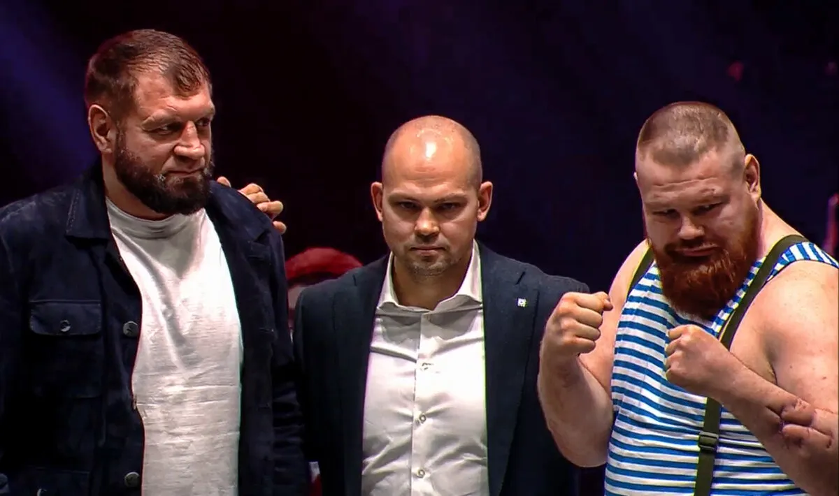 Александр Емельяненко, Радмир Габдуллин и Вячеслав Дацик