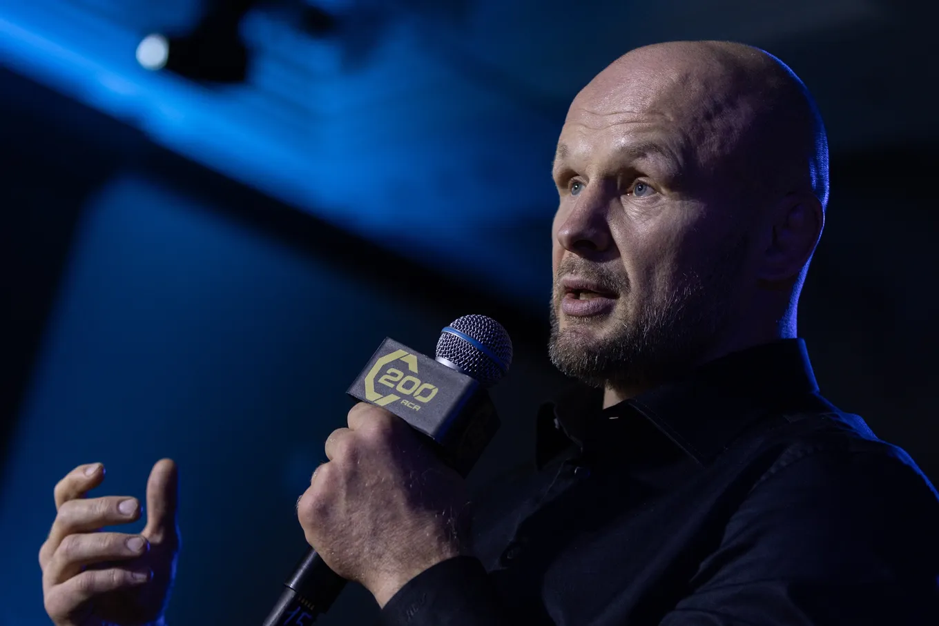Александр Шлеменко посетил пресс-конференцию перед турниром ACA 200