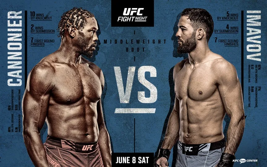 Афиша турнира UFC on ESPN 57