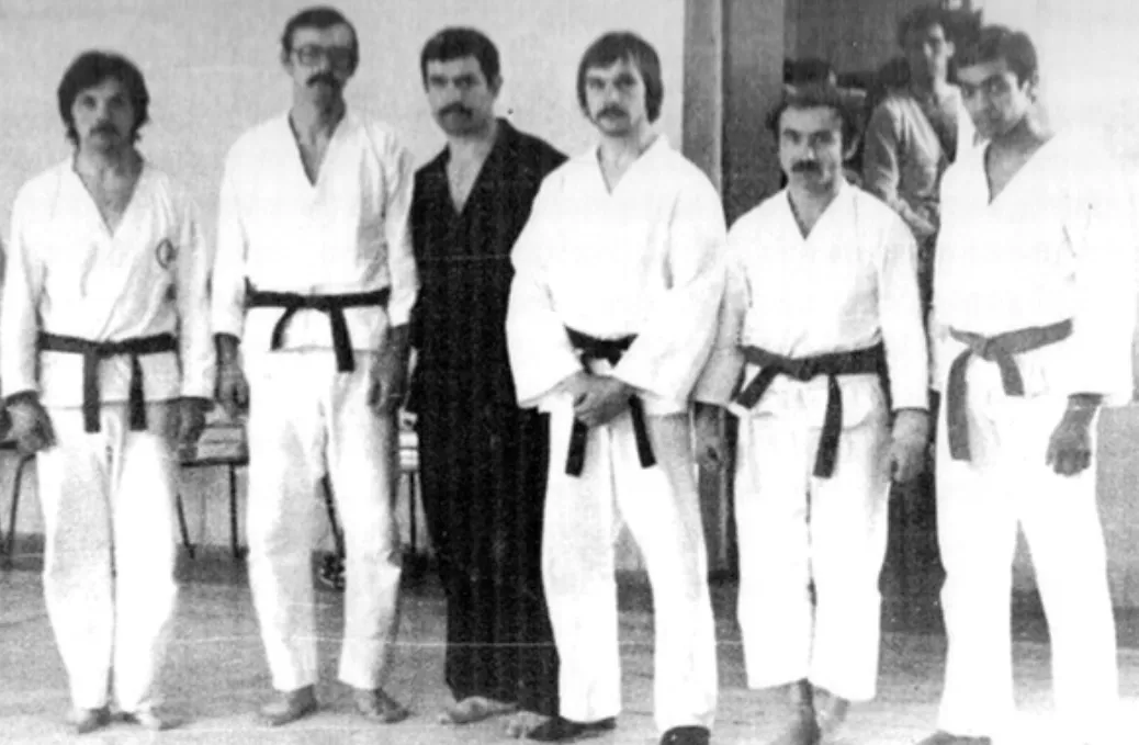 Тадеуш Касьянов с учениками