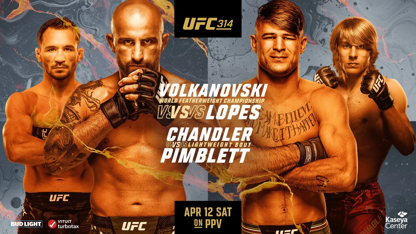 Постер UFC 314