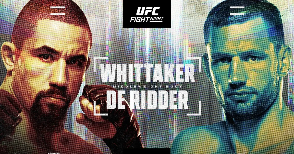 Постер главного боя турнира UFC on ABC 9