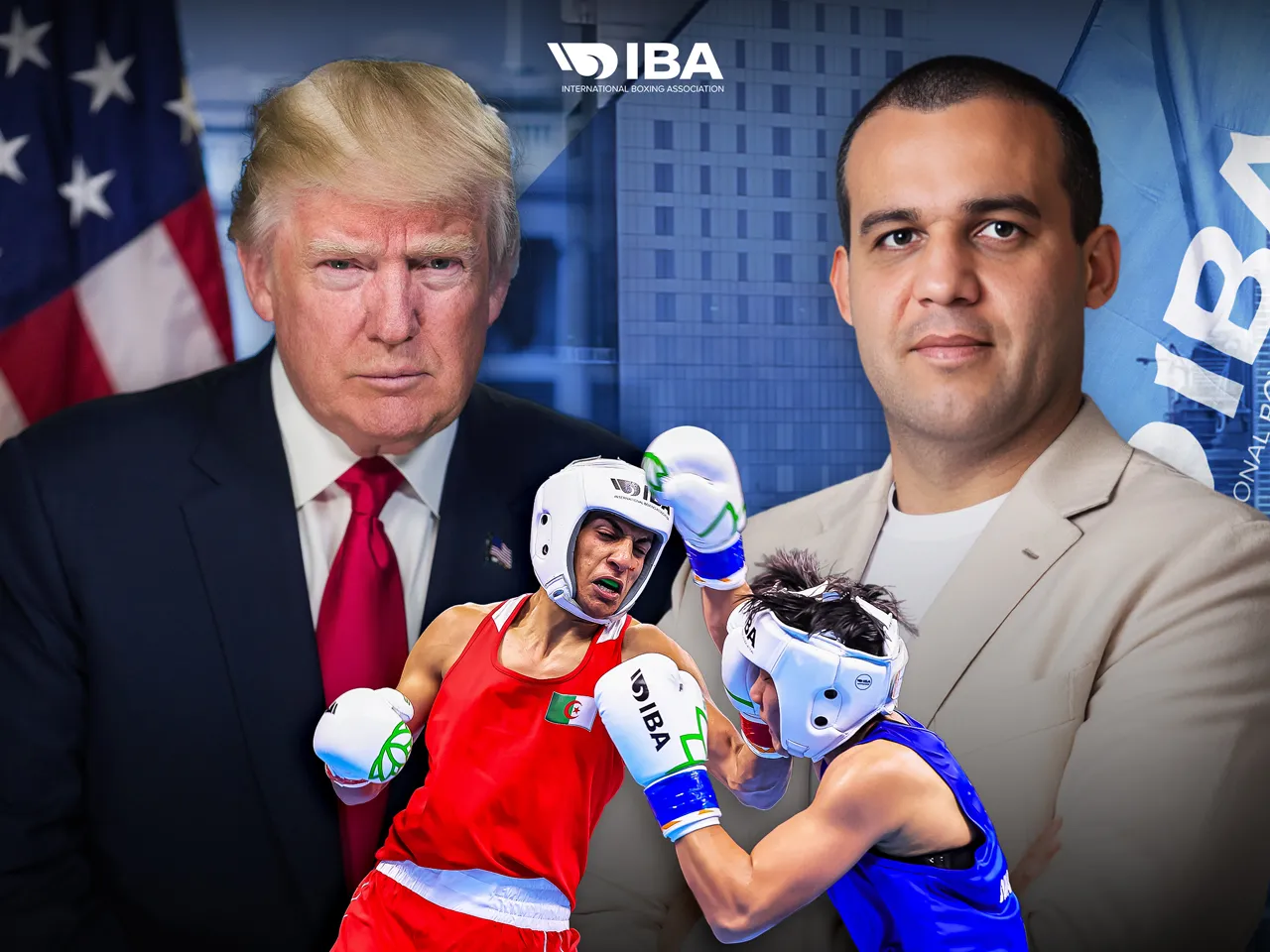 Дональд Трамп и Умар Кремлев
