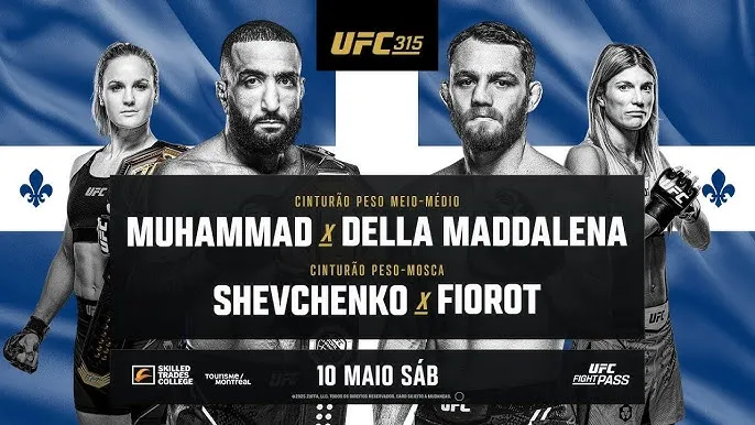 Афиша турнира UFC 315