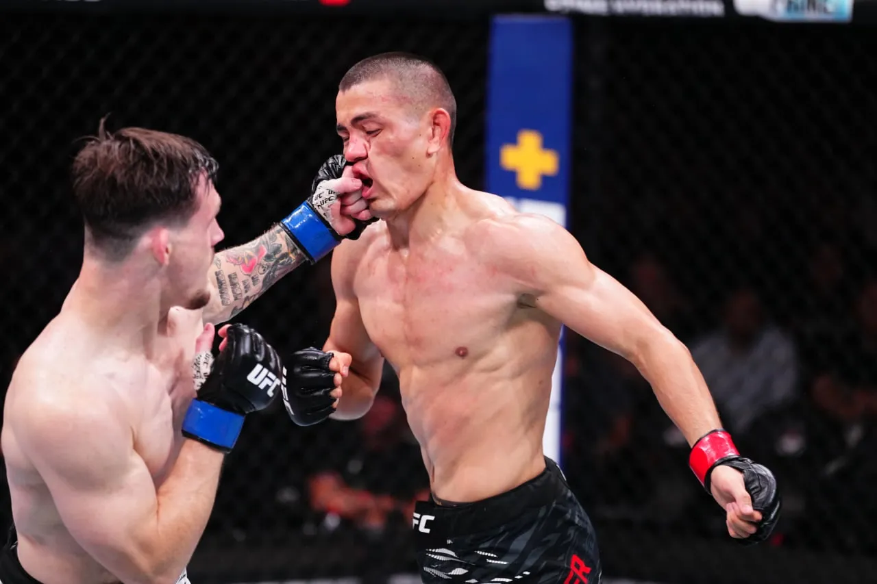 Гейдж Янг победил Махешата на UFC Шанхай