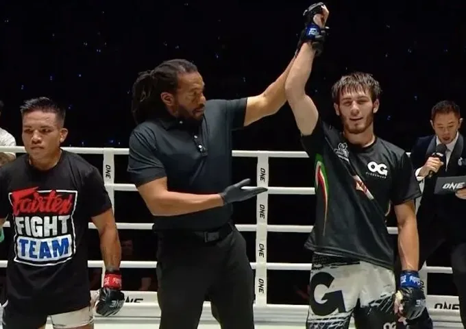 Ибрагим Дауев победно дебютировал в ONE Championship