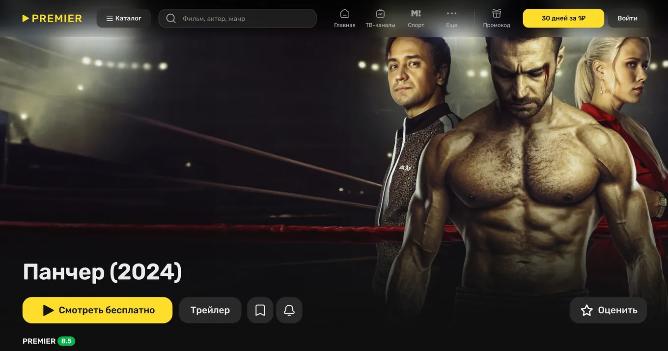 Сериал «Панчер» на PREMIER