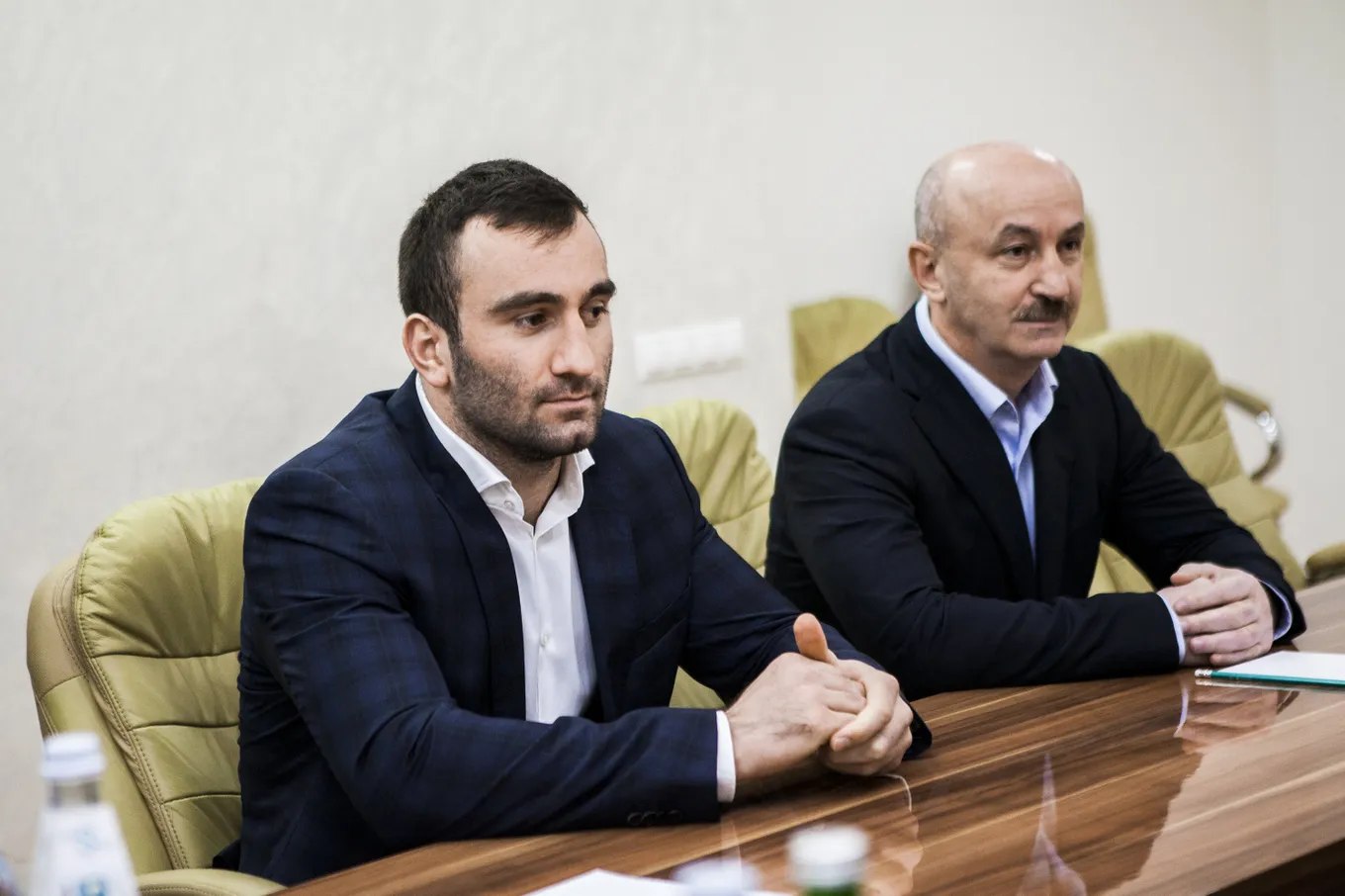 Мурат Гассиев и Виталий Сланов