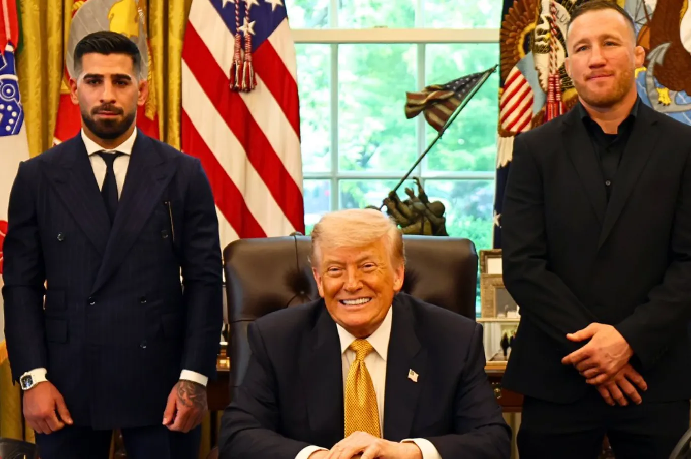 Илия Топурия, Дональд Трамп и Джастин Гейджи