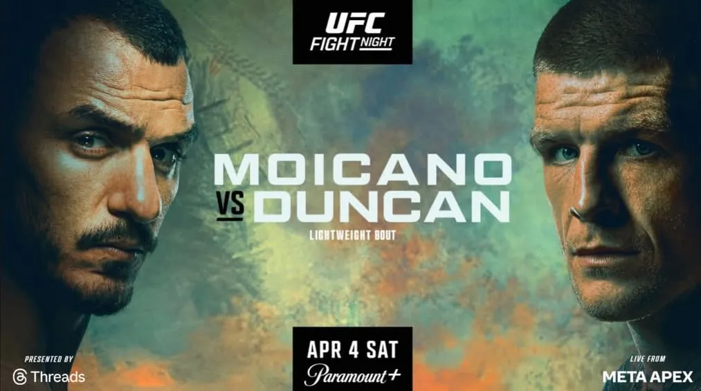 Постер турнира UFC Fight Night 272