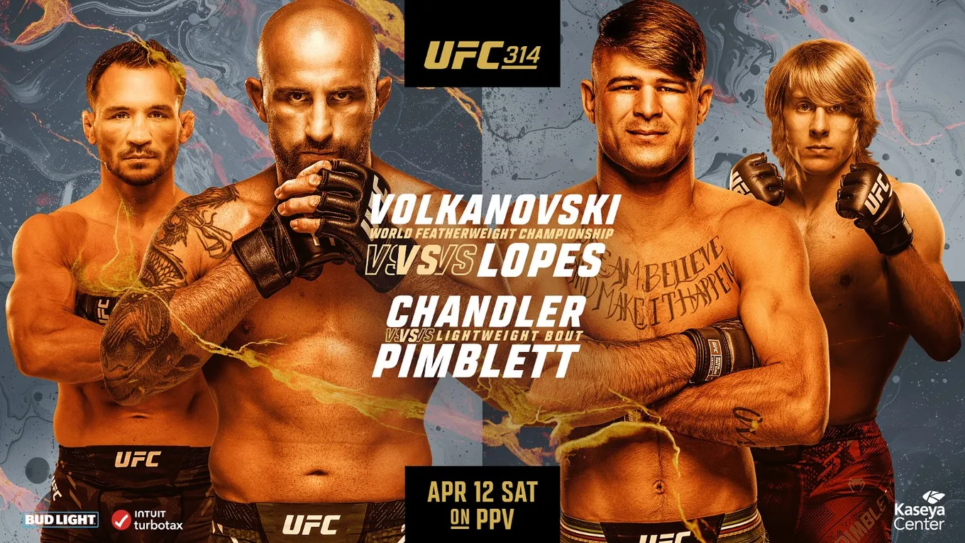 Постер UFC 314