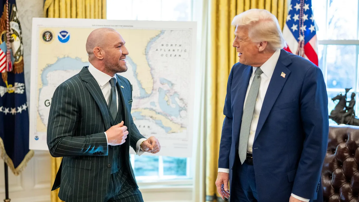 Конор Макгрегор и Дональд Трамп