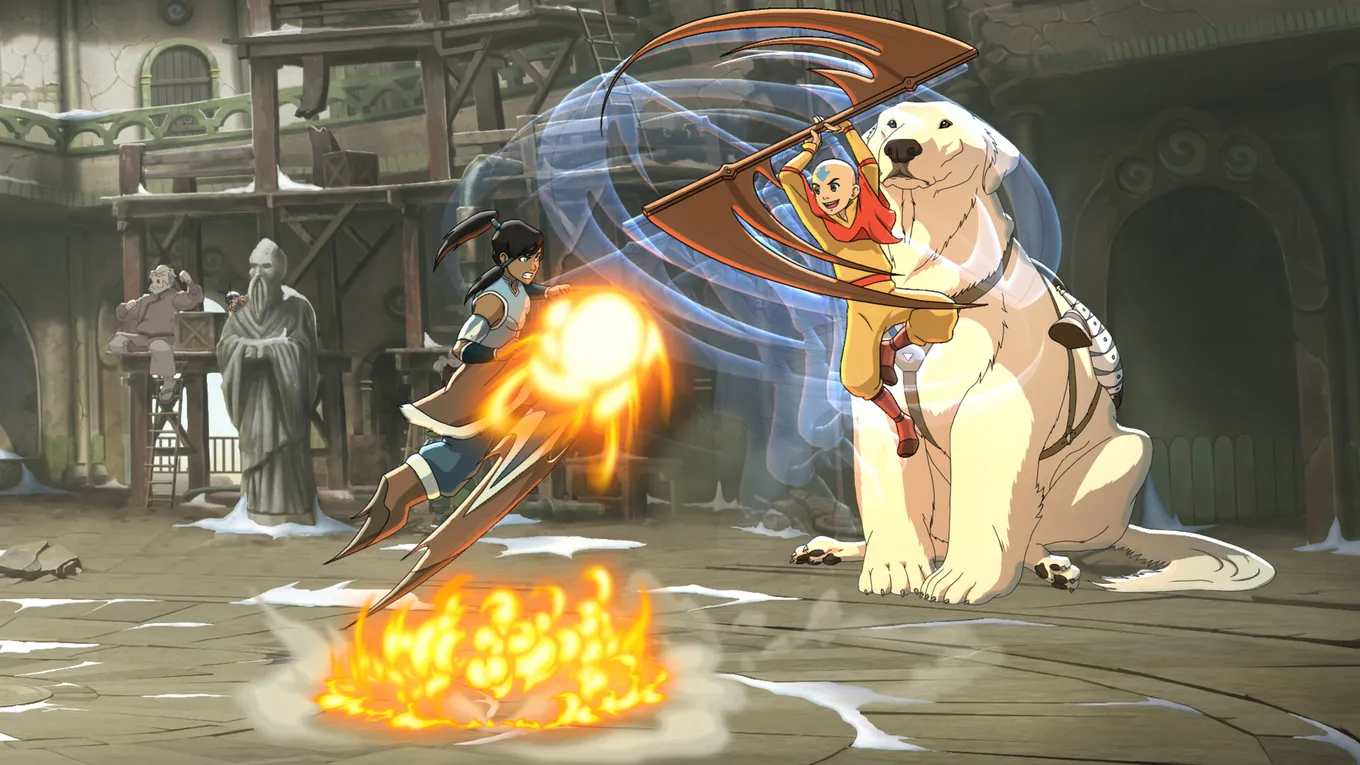 Скриншот Avatar Legends: The Fighting Game