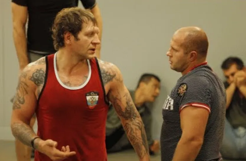 Александр и Федор Емельяненко