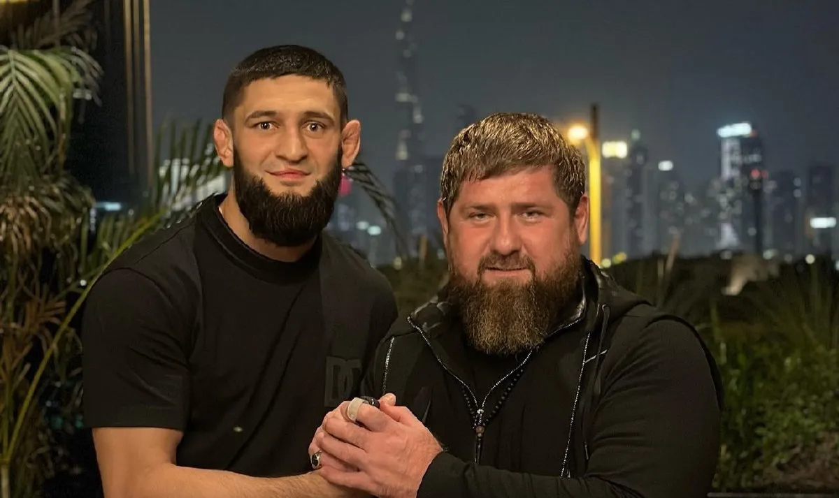 Хамзат Чимаев и Рамзан Кадыров
