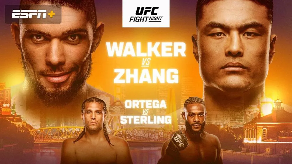 Постер турнира UFC в Шанхае