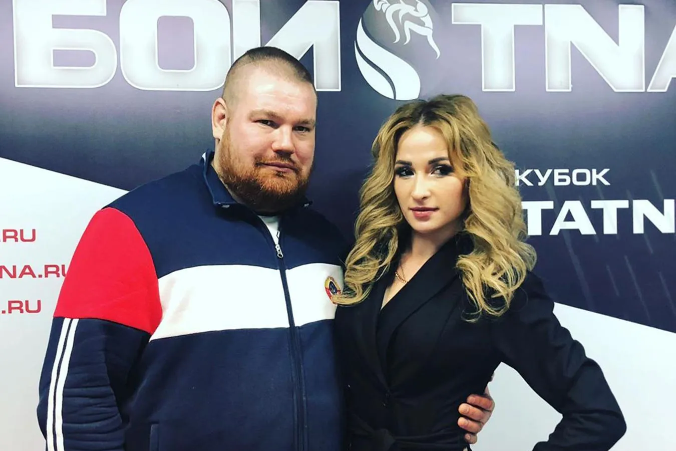 Вячеслав Дацик с супругой