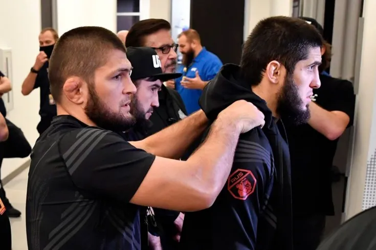 Хабиб Нурмагомедов и Ислам Махачев