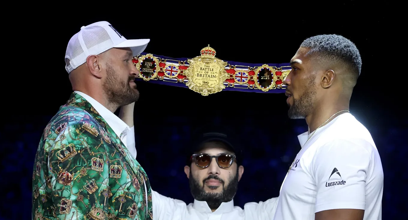 Тайсон Фьюри и Энтони Джошуа