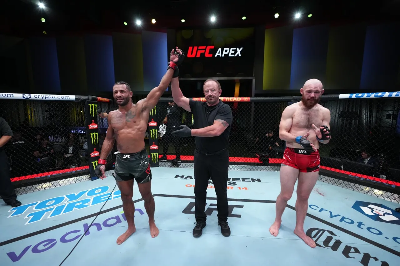 Вячеслав Борщев проиграл в UFC второй поединок кряду