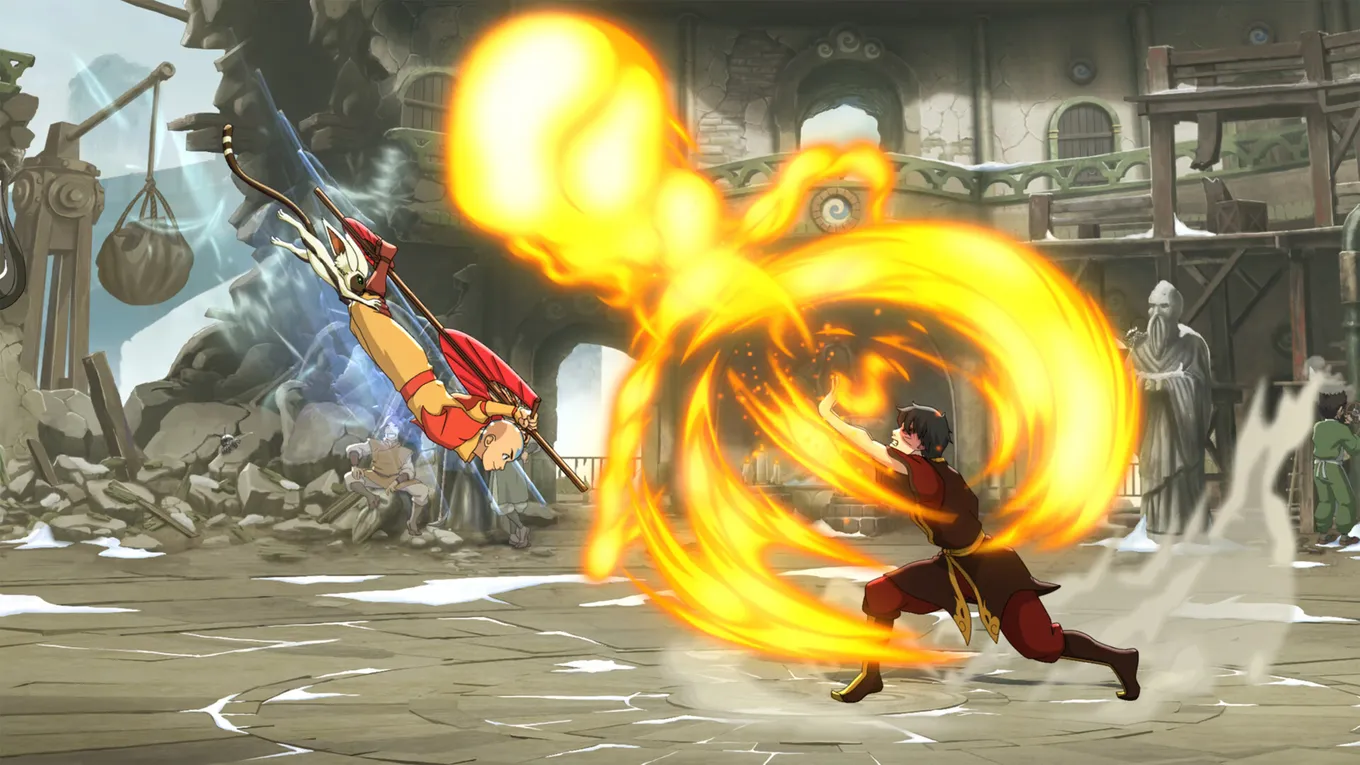 Скриншот Avatar Legends: The Fighting Game