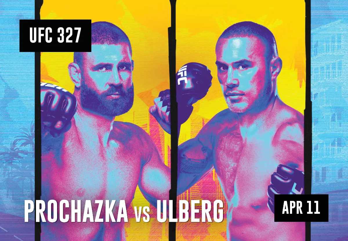 Постер турнира UFC 327