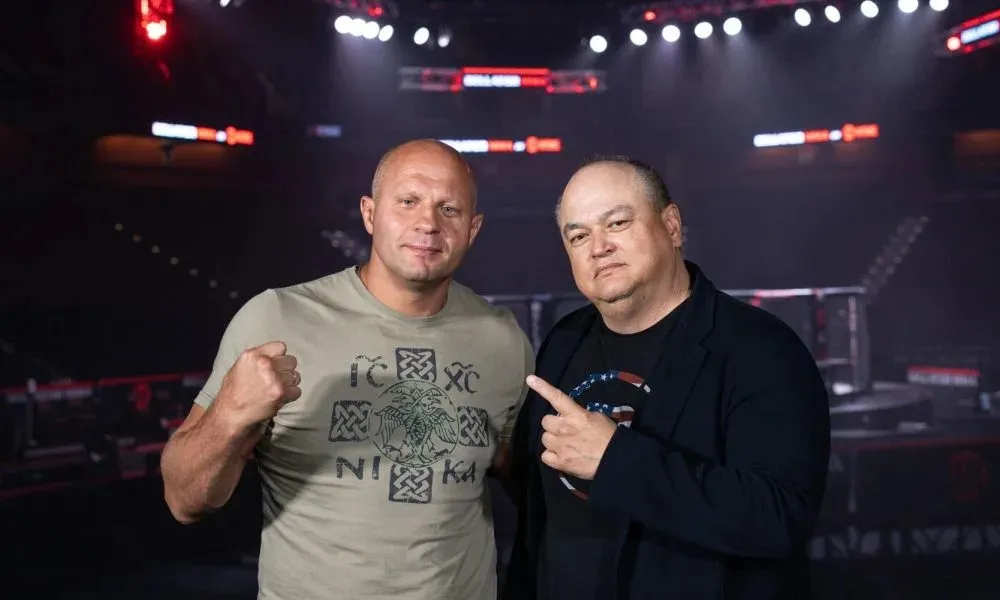 Федор Емельяненко и Скотт Кокер