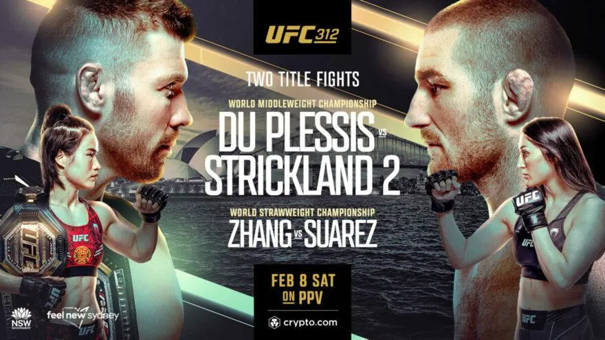 Постер UFC 312