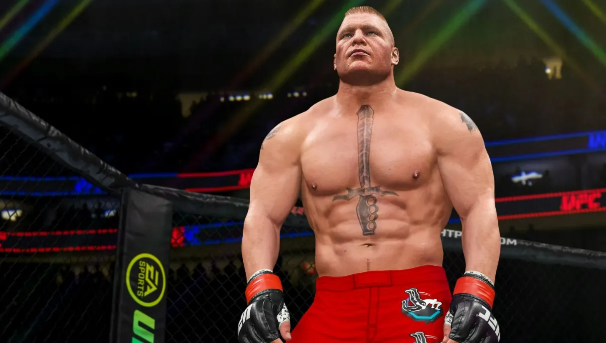 Брок Леснар в UFC 4