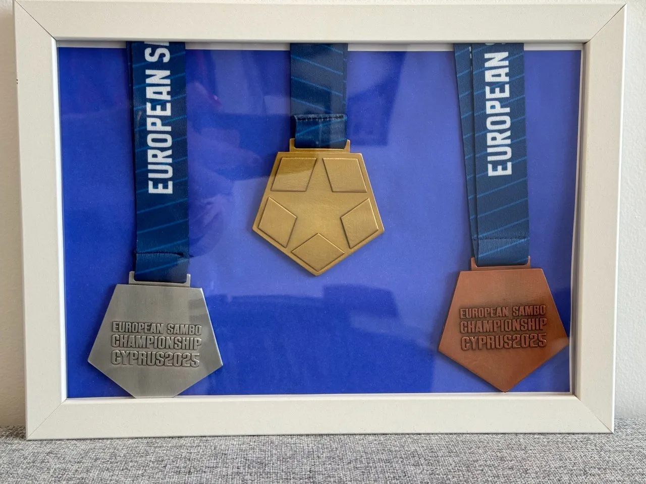 Медали чемпионата Европы по самбо