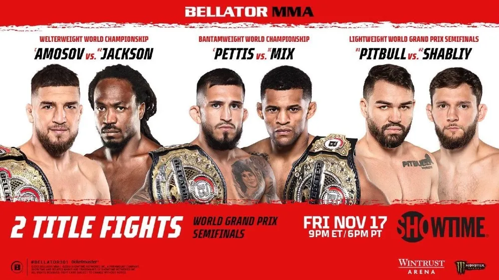 Bellator 301 18 ноября
