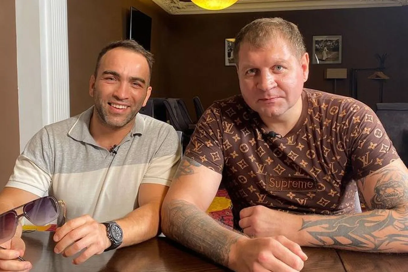 Камил Гаджиев и Александр Емельяненко