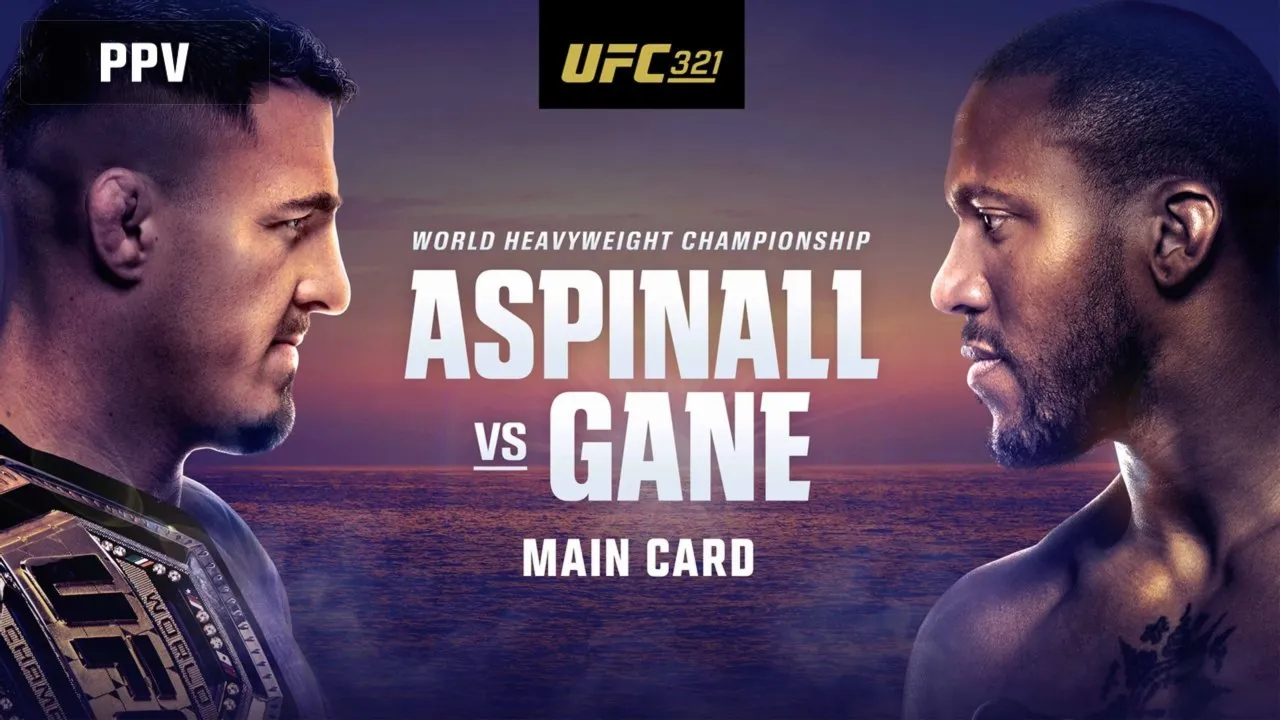 Постер UFC 321