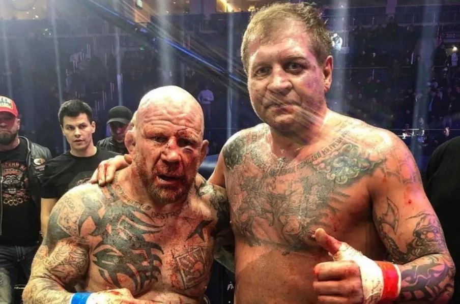 Джефф Монсон и Александр Емельяненко