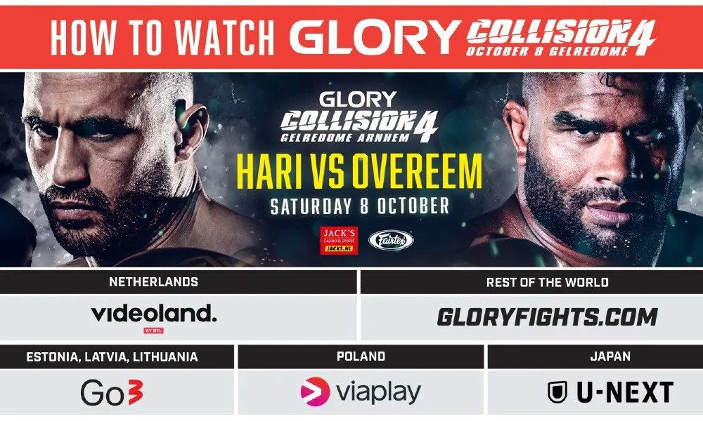 Где смотреть Glory Collision 4:Хари – Оверим 3
