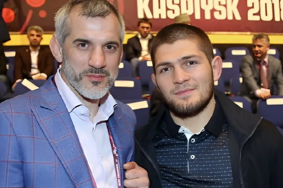 Бувайсар Сайтиев и Хабиб Нурмагомедов
