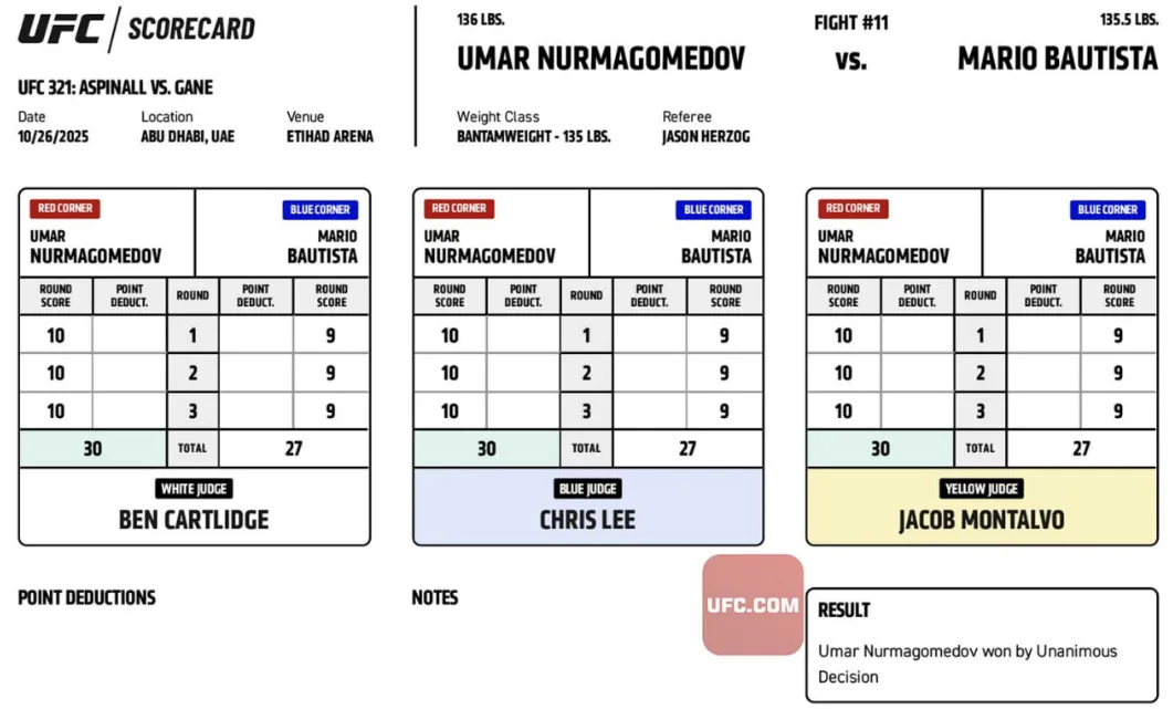 UFC 321
