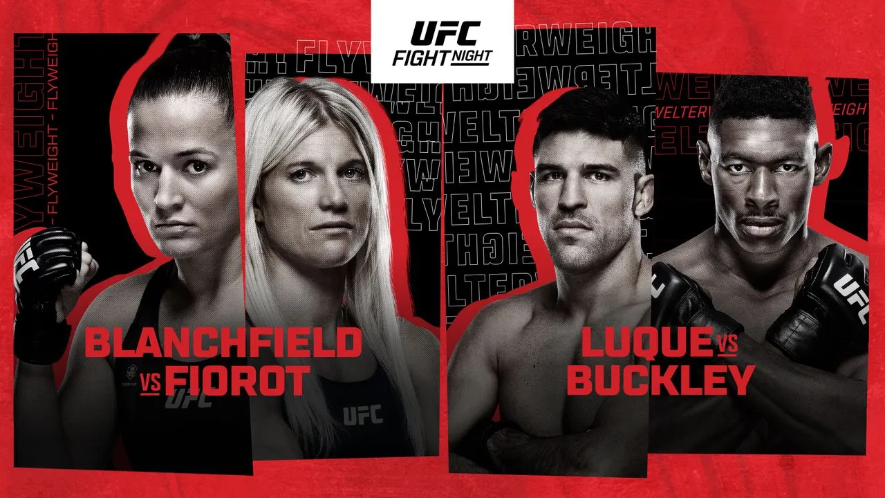 Афиша турнира UFC on ESPN 54